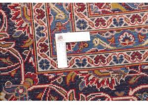 Tappeto Ardakan Medaglione Floreale Rosso Blu Scuro 296x400 Cm