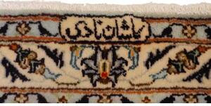Tappeto Kashan Floreale Celeste Beige 303x410 Cm