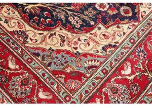 Tappeto Tabriz Medaglione Floreale Rosso Blu 200x300 Cm