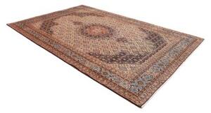 Tappeto Moud Stilizzato Blu Notte Rosso Ruggine 207x308 Cm