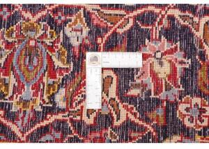 Tappeto Ardakan Medaglione Floreale Rosso Blu Scuro 203x308 Cm