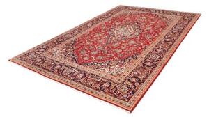 Tappeto Ardakan Medaglione Floreale Rosso Blu Scuro 203x308 Cm