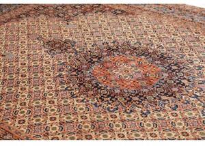 Tappeto Moud Stilizzato Blu Notte Rosso Ruggine 207x308 Cm