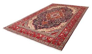 Tappeto Tabriz Medaglione Floreale Rosso Blu 200x300 Cm
