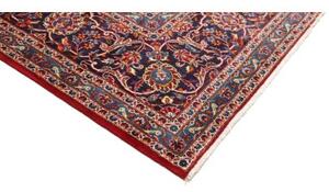 Tappeto Ardakan Medaglione Floreale Rosso Blu Scuro 296x400 Cm