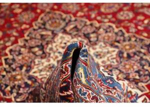Tappeto Ardakan Medaglione Floreale Rosso Blu Scuro 296x400 Cm