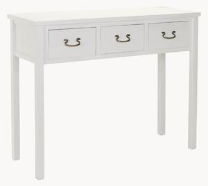 Consolle in legno di pioppo con cassetti Cindy