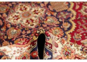 Tappeto Tabriz Medaglione Floreale Rosso Avorio 252x345 Cm