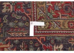 Tappeto Tabriz Stilizzato Rosso Blu Scuro 248x342 Cm