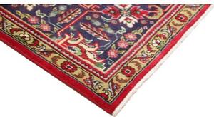 Tappeto Tabriz Stilizzato Rosso Blu Scuro 248x342 Cm