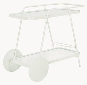 Carrello da portata con piano in vetro Zunia