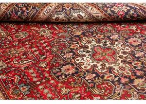 Tappeto Tabriz Stilizzato Rosso Blu Scuro 195x288 Cm