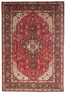 Tappeto Tabriz Stilizzato Rosso Blu Scuro 195x288 Cm