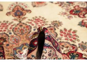 Tappeto Tabriz Medaglione Floreale Beige Blu 198x304 Cm