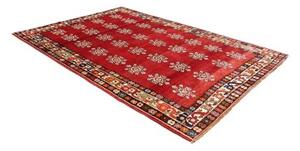 Tappeto Shiraz Stilizzato Rosso Avorio 208x300 Cm