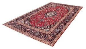 Tappeto Ardakan Medaglione Floreale Rosso Blu Scuro 197x312 Cm