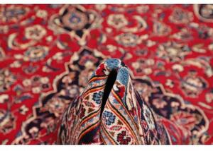 Tappeto Ardakan Medaglione Floreale Rosso Blu Scuro 197x312 Cm