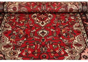 Tappeto Hamadan Stilizzato Rosso Avorio 108x155 Cm