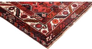 Tappeto Shiraz Stilizzato Rosso Blu Scuro 225x318 Cm