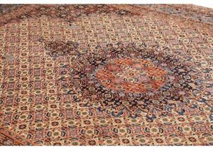 Tappeto Moud Medaglione Floreale Beige Blu Scuro 207x303 Cm