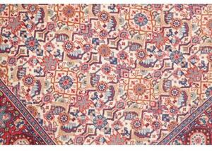 Tappeto Sarough Stilizzato Rosso Beige 102x150 Cm