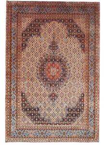 Tappeto Moud Medaglione Floreale Beige Blu Scuro 207x303 Cm