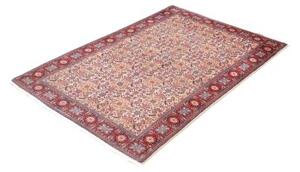 Tappeto Sarough Stilizzato Rosso Beige 102x150 Cm
