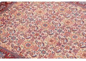 Tappeto Sarough Stilizzato Rosso Beige 102x150 Cm
