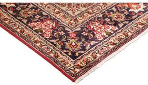 Tappeto Tabriz Medaglione Floreale Rosso Blu Scuro 200x300 Cm