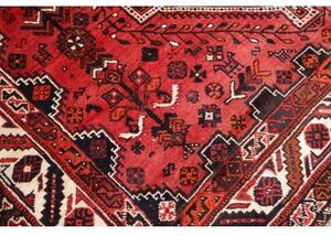 Tappeto Shiraz Stilizzato Rosso Blu Scuro 225x318 Cm