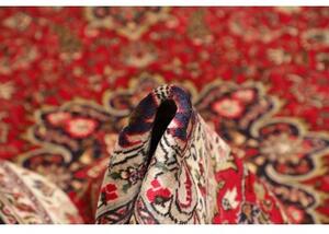 Tappeto Tabriz Medaglione Floreale Rosso Blu Scuro 200x300 Cm