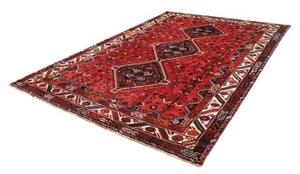Tappeto Shiraz Stilizzato Rosso Blu Scuro 225x318 Cm
