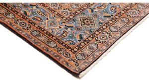 Tappeto Moud Medaglione Floreale Beige Blu Scuro 207x303 Cm
