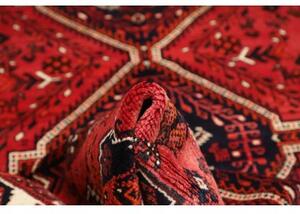Tappeto Shiraz Stilizzato Rosso Blu Scuro 225x318 Cm