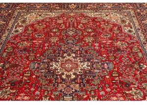 Tappeto Tabriz Stilizzato Rosso Blu 198x307 Cm