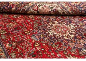 Tappeto Tabriz Stilizzato Rosso Blu 198x307 Cm