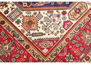 Tappeto Tabriz Stilizzato Blu Scuro Rosso 204x298 Cm