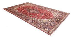 Tappeto Tabriz Stilizzato Rosso Blu 198x307 Cm