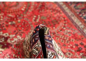 Tappeto Tabriz Medaglione Floreale Rosso Corallo Blu Scuro 200x293 Cm