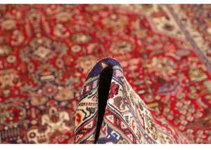 Tappeto Tabriz Stilizzato Rosso Blu 198x307 Cm