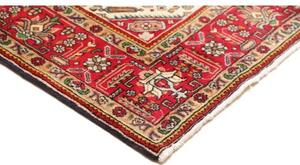 Tappeto Tabriz Stilizzato Blu Scuro Rosso 204x298 Cm