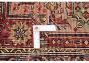 Tappeto Tabriz Stilizzato Beige Rosso Mattone 200x302 Cm