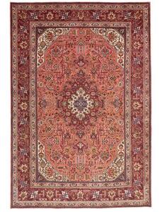 Tappeto Tabriz Stilizzato Rosso Avorio 200x294 Cm