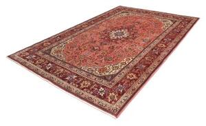 Tappeto Tabriz Stilizzato Rosso Avorio 200x294 Cm