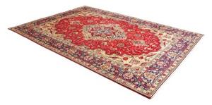 Tappeto Tabriz Stilizzato Rosso Blu 200x282 Cm