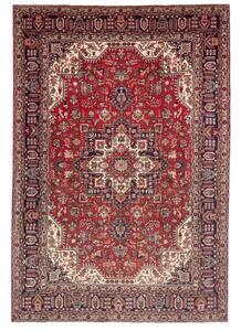 Tappeto Tabriz Stilizzato Rosso Blu Scuro 200x293 Cm