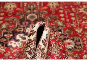 Tappeto Tabriz Stilizzato Rosso Blu Scuro 195x298 Cm