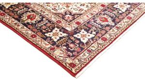 Tappeto Tabriz Stilizzato Rosso Blu Scuro 195x298 Cm