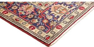 Tappeto Tabriz Stilizzato Rosso Blu 200x282 Cm