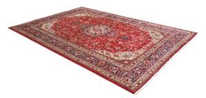 Tappeto Tabriz Stilizzato Rosso Blu Scuro 200x298 Cm